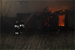 Prio 1 Brand Industrie Agrarisch Boerderij Burgumerdaam Burgum